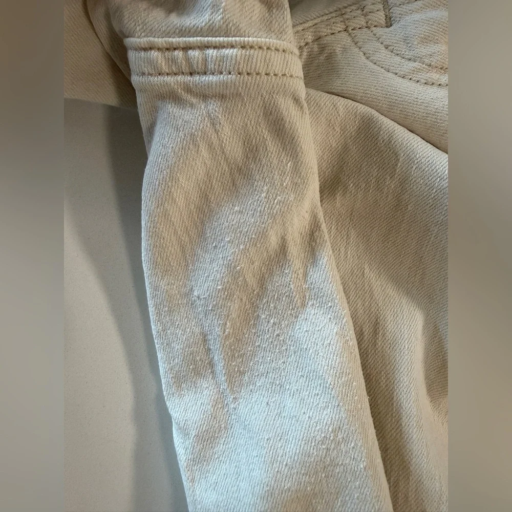 Abercrombie Linen-Blend Ultra Wide Leg Jean